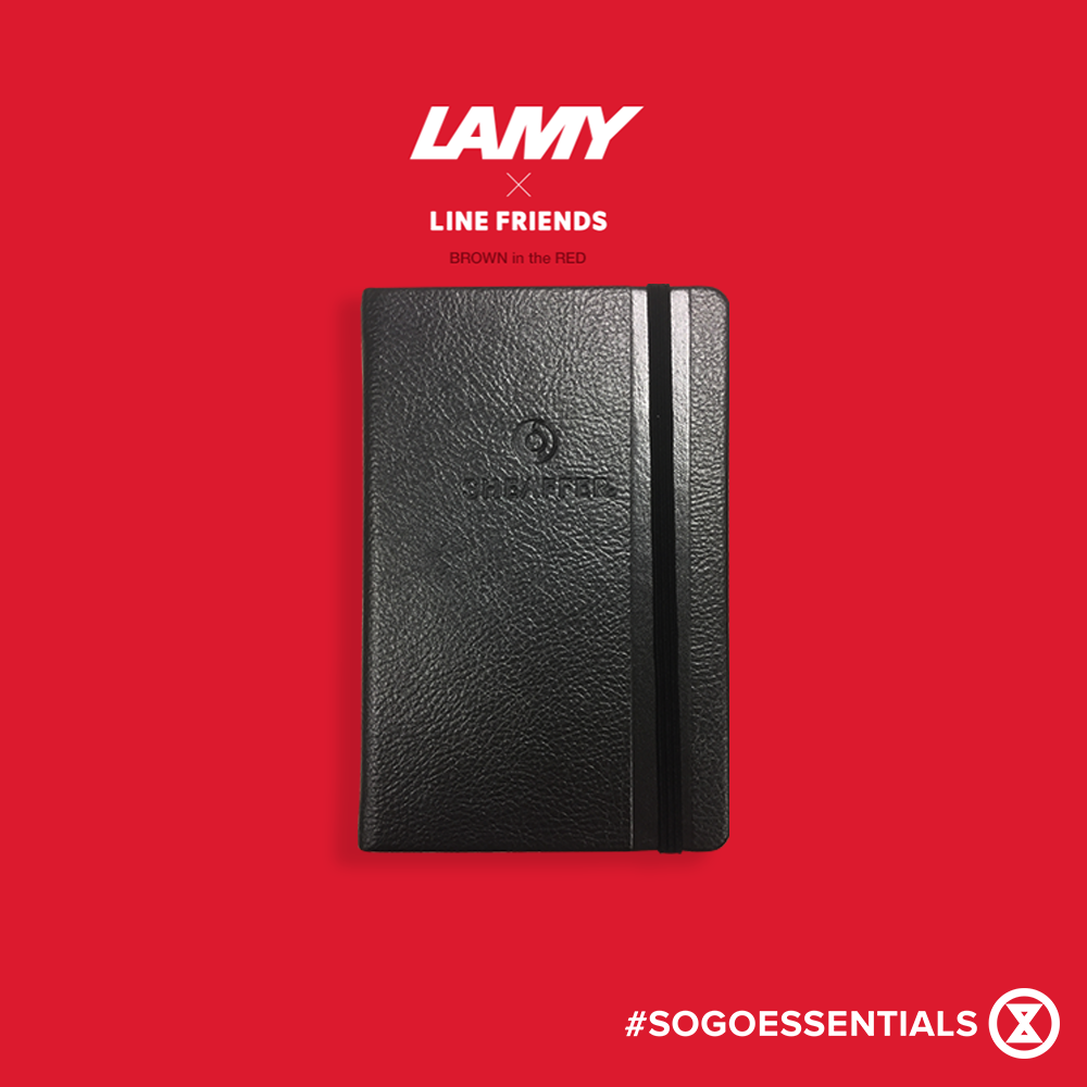 Lamy x Line Friend Brown] Just found our favorite writing muse