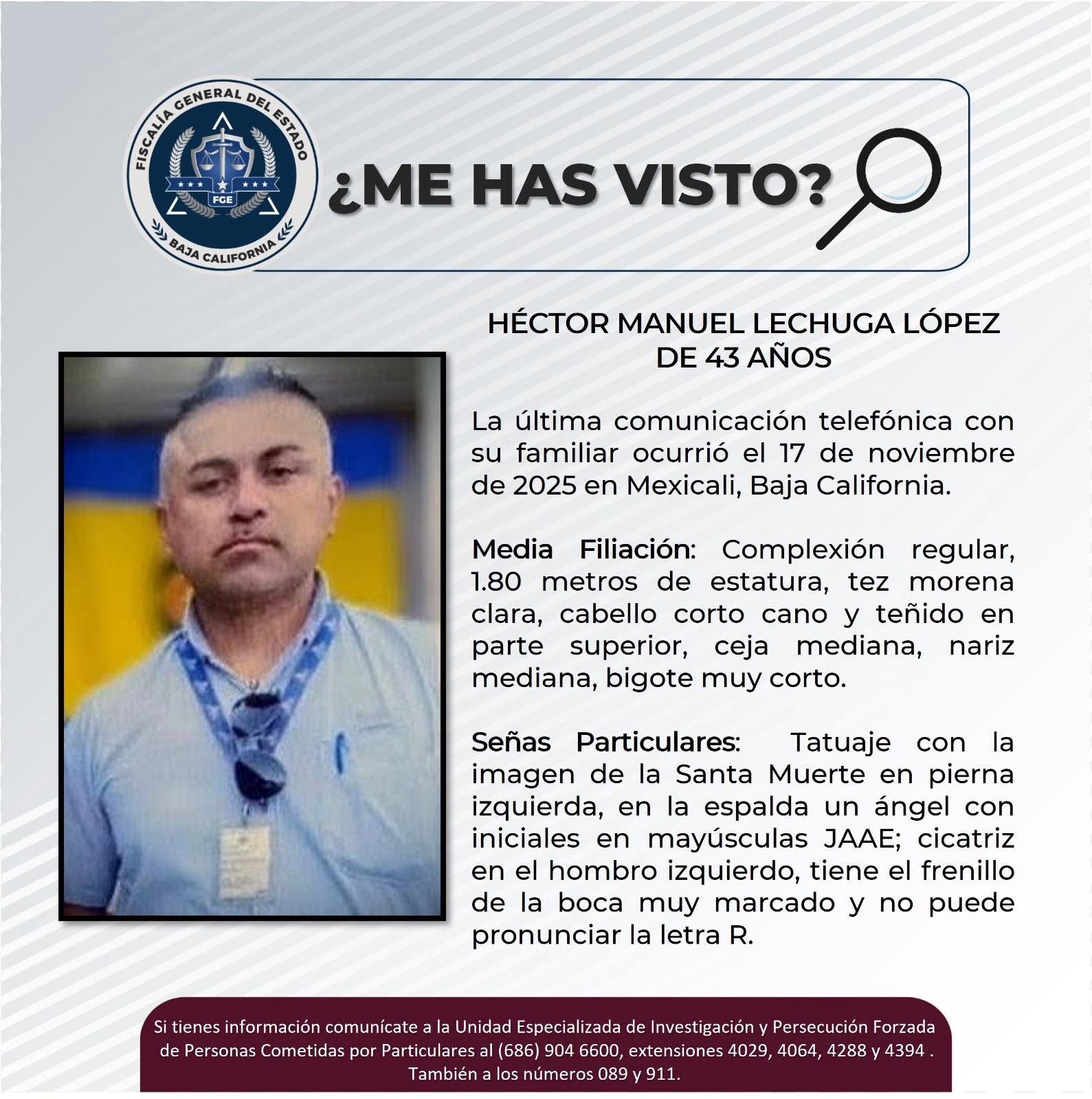 🔴 BUSCANDO A LEOPOLDO AURELIO FARRERA PANIAGUA 🔴