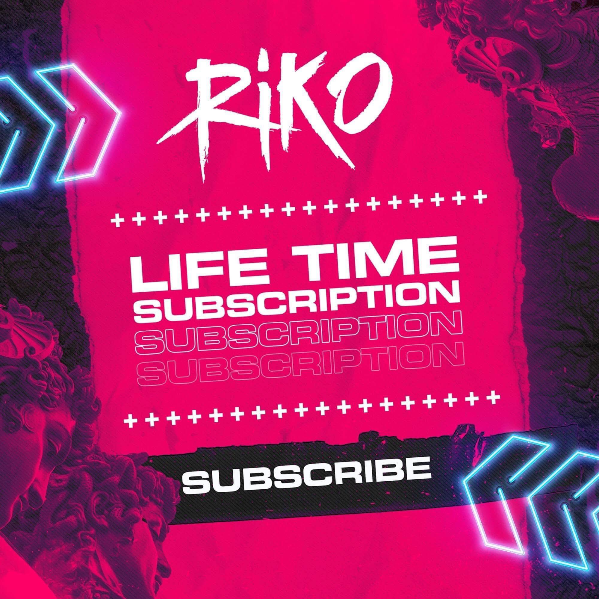 DJ RIKO - ⚠️ RIKO LIFETIME SUBSCRIPTION ⚠️ Every track... | Facebook