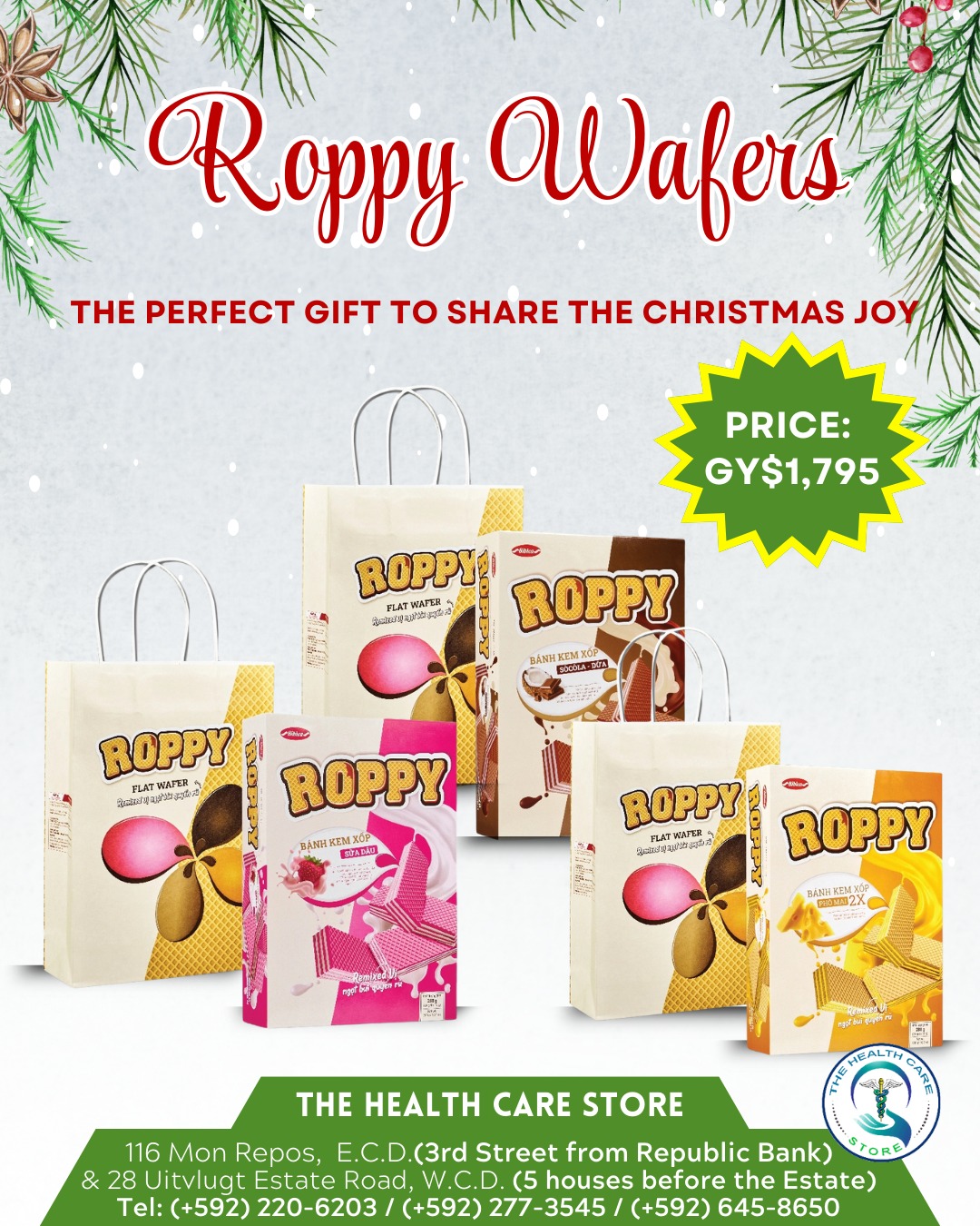 Dr. - Roppy Wafers — The Perfect Gift to Share the Christmas Joy ...