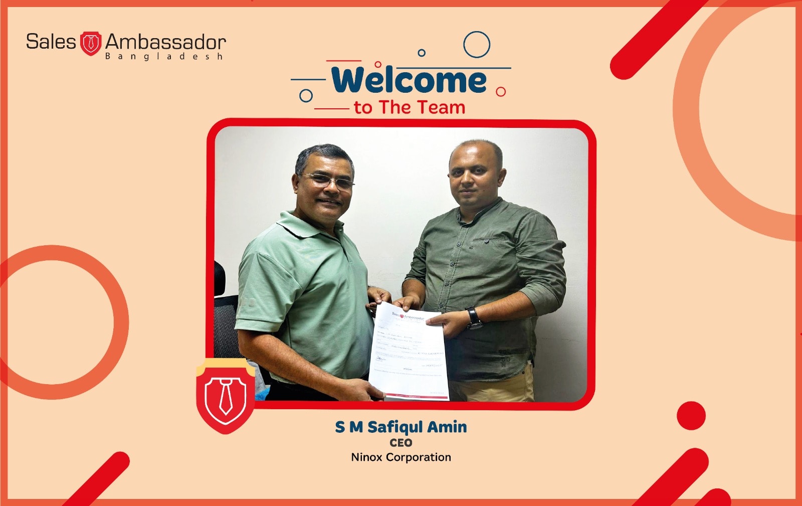 Sales Ambassador of Bangladesh-SAB
