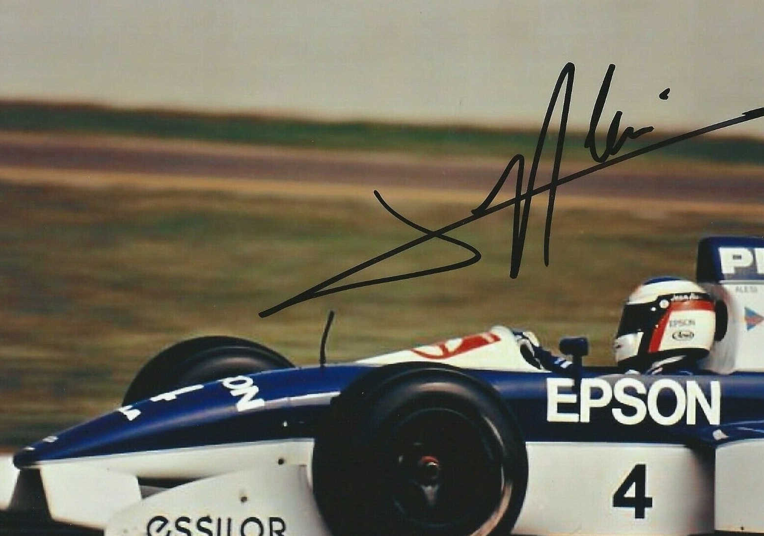 Jean Alesi's Tyrrell 019 Ford DFR V8 at 1990 Canadian GP