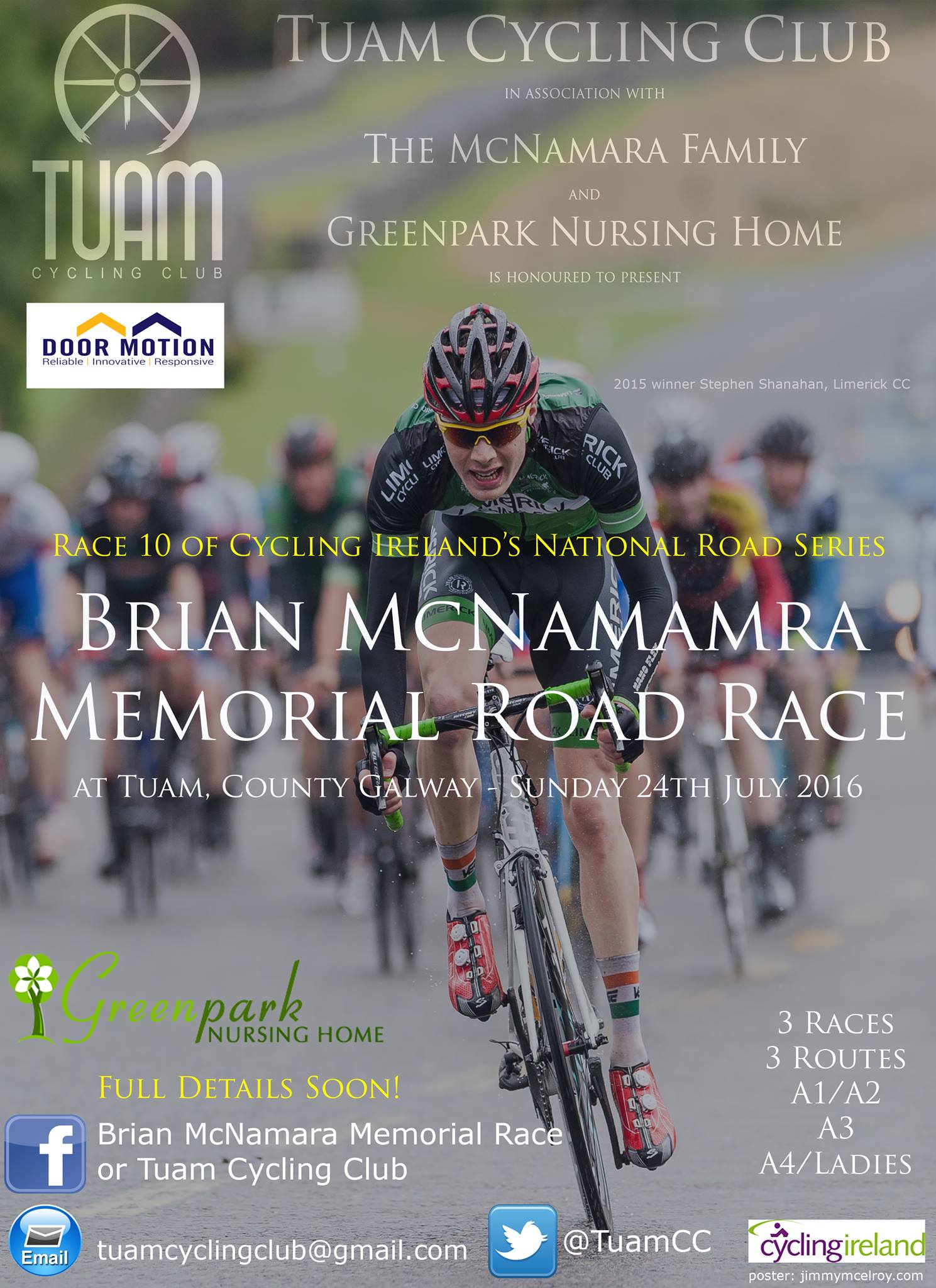 Brian McNamara Memorial Race - ROUTE DETAILS/MAPS 2016: This year we ...