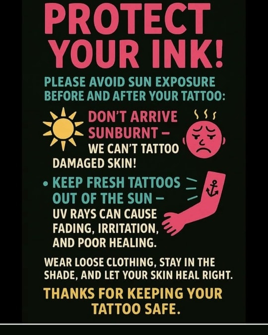 melanotan tattoo sun exposure damage and Tattoos Sun Damage is ruining your  melanotan tattoo sun exposure damage