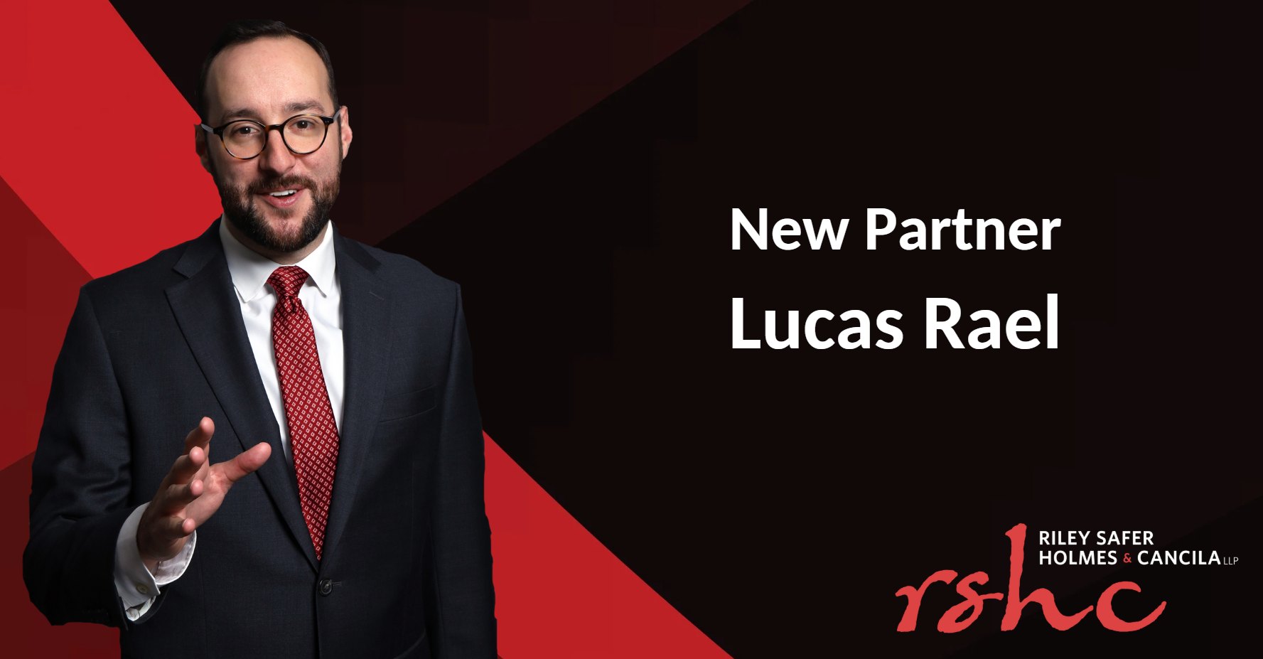 Riley - RSHC spotlights 2025 New Partner Lucas Rael. Lucas brings ...