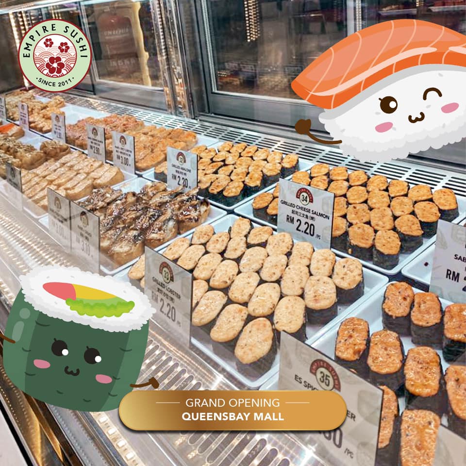 Queensbay Mall Empire Sushi Now At Queensbaymall Facebook