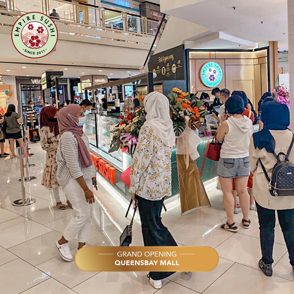 Queensbay Mall Empire Sushi Now At Queensbaymall Facebook