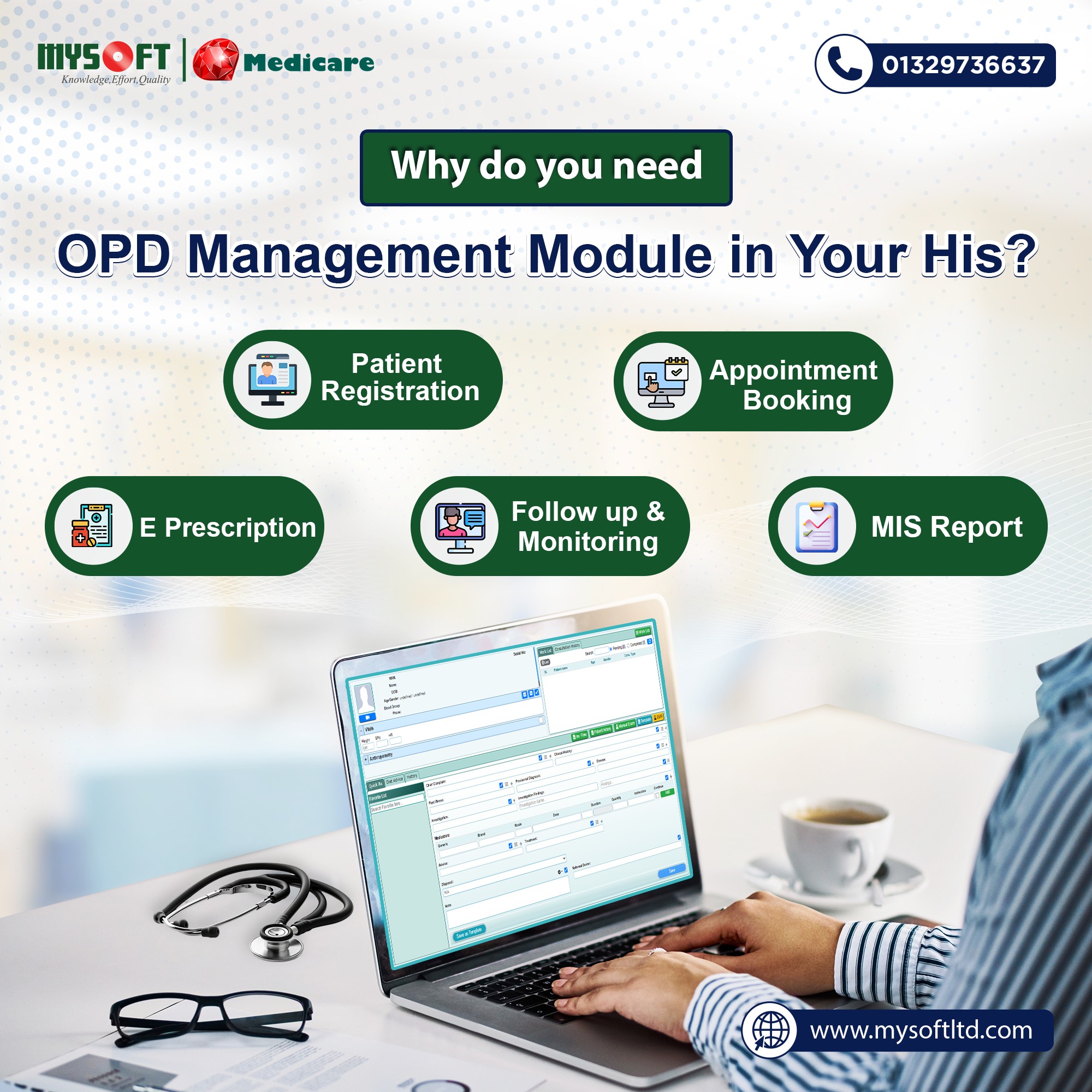 MySoft - Why do you need OPD Management Module in your HIS? * Patient ...
