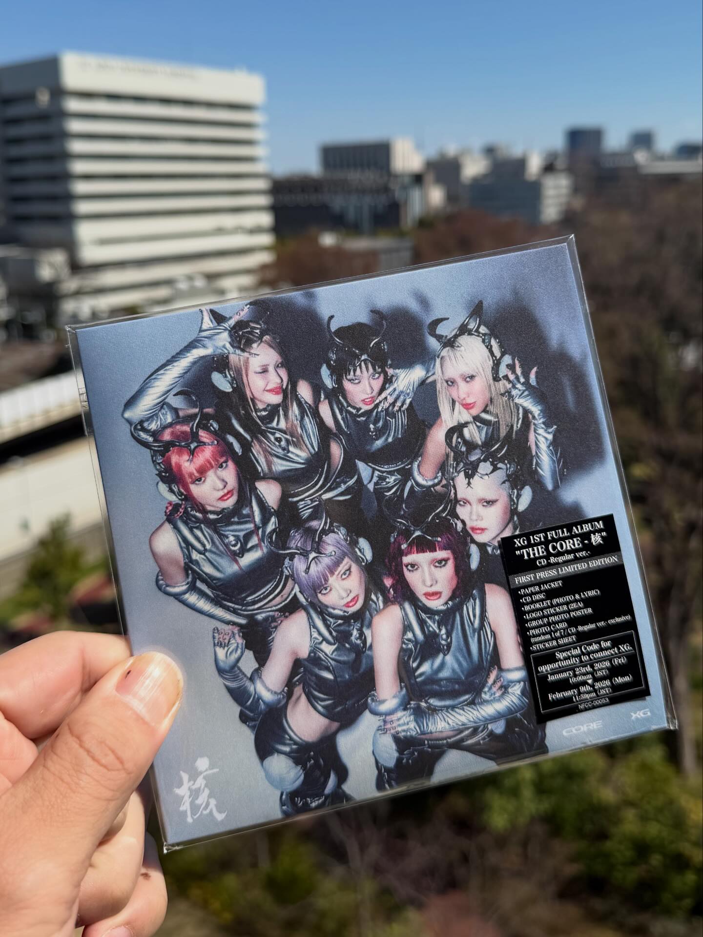 XG : 1st Full Album THE CORE CD Japan Version 1190.- รวมส่ง