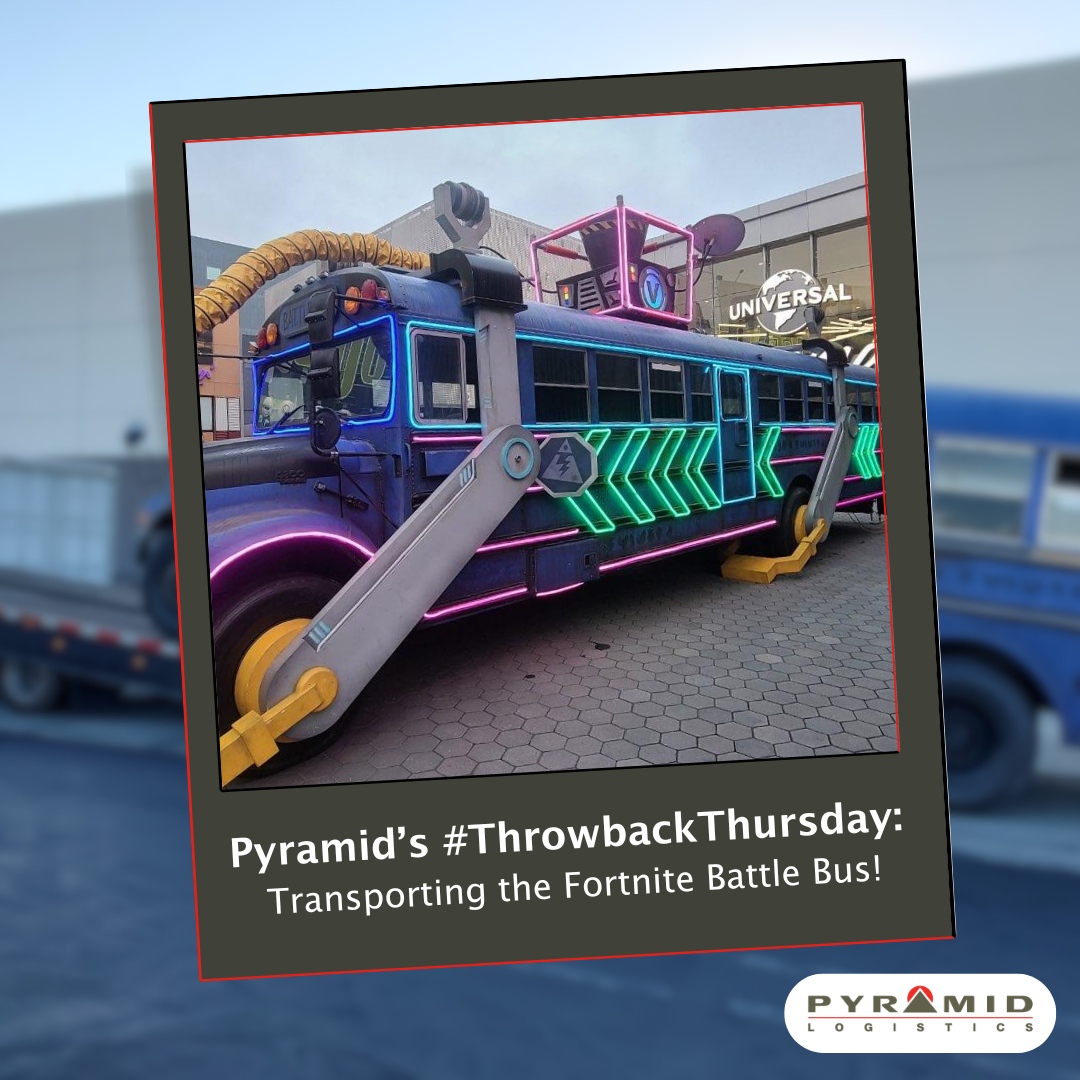 Pyramid - 🎮 #ThrowbackThursday: Transporting the Fortnite Battle Bus! 🚛 ...