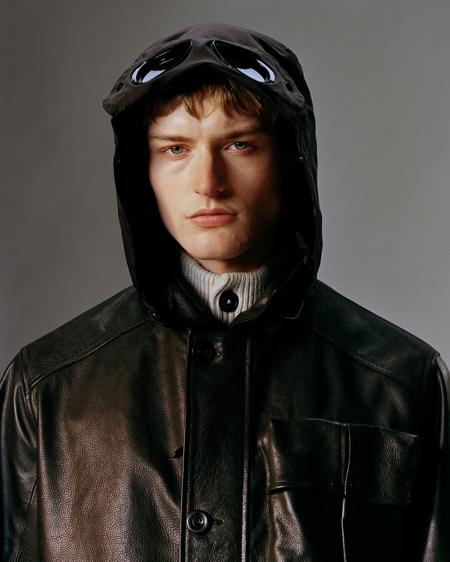 STONE ISLAND ジップアップニット ドライバーズニット cp company made 