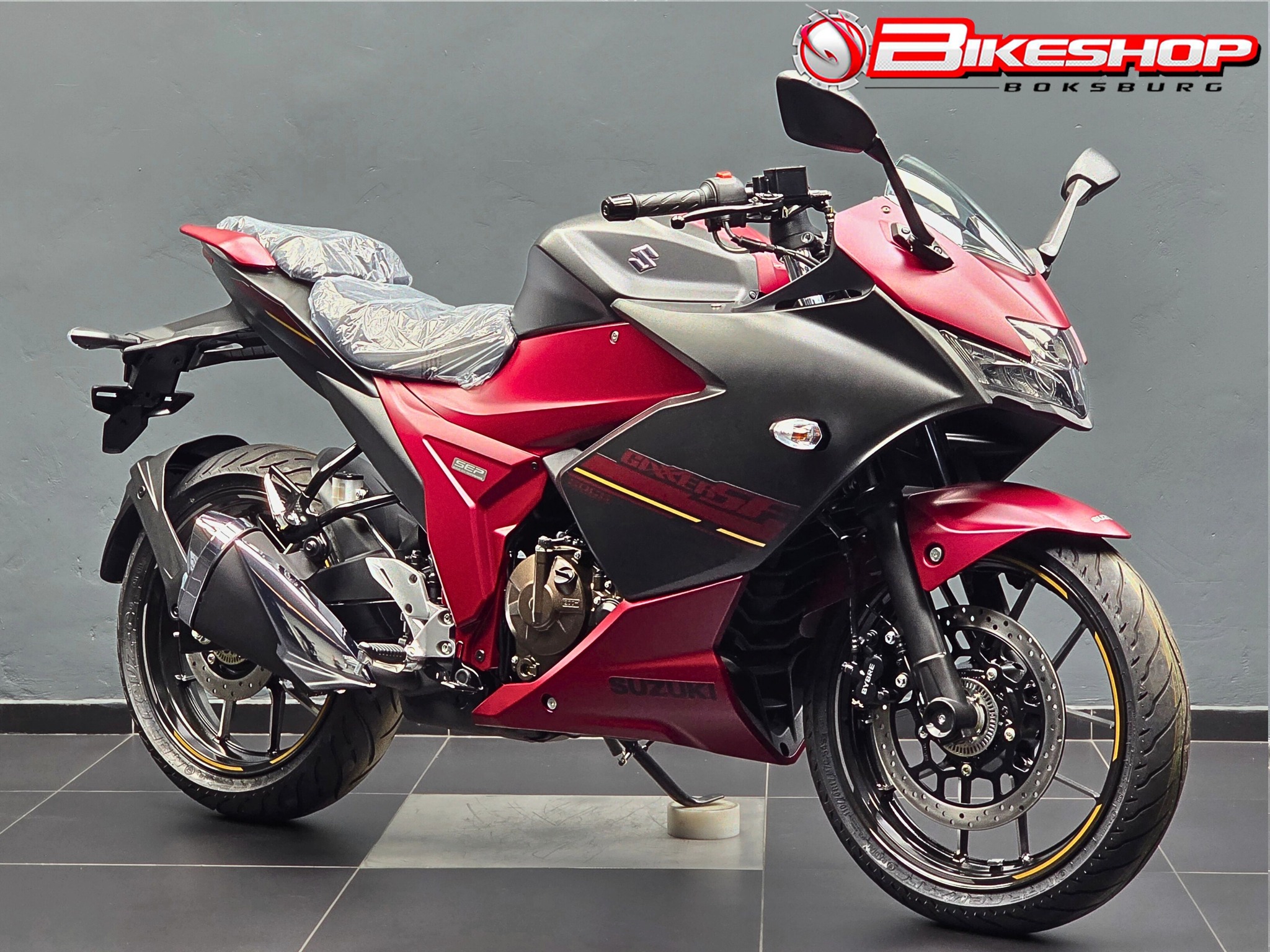 Premium stock just arrived! 2025 SUZUKI GSX 250F — NEW. Price: R61 