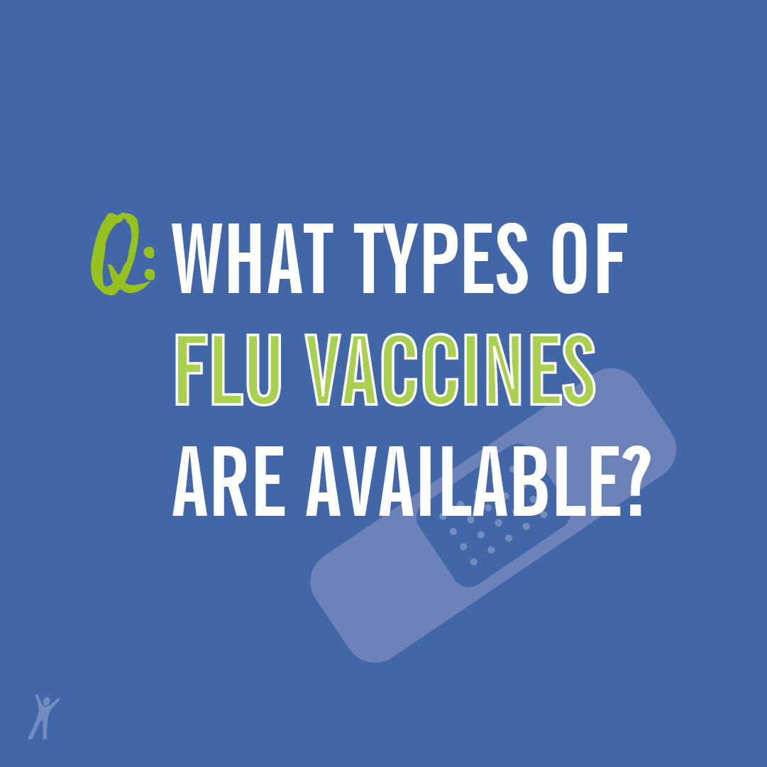 Spokane - A. There are different types of flu vaccines available ...