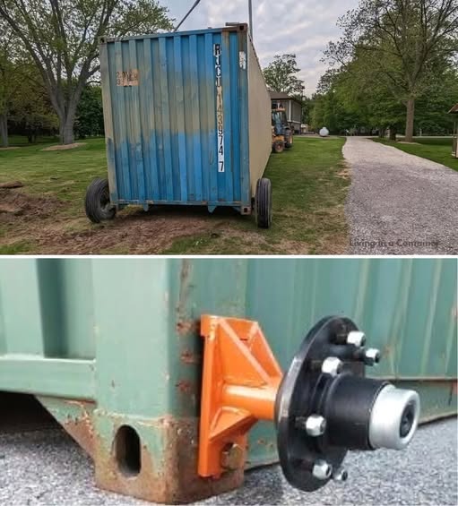 Container - Ever wondered how to move a shipping container without a ...