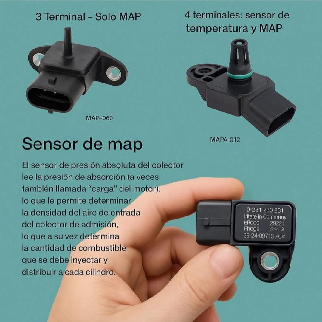 Cailao - 🔧 Sensor Map: How It Works and Its Types ⚙️ The MAP (Manifold ...