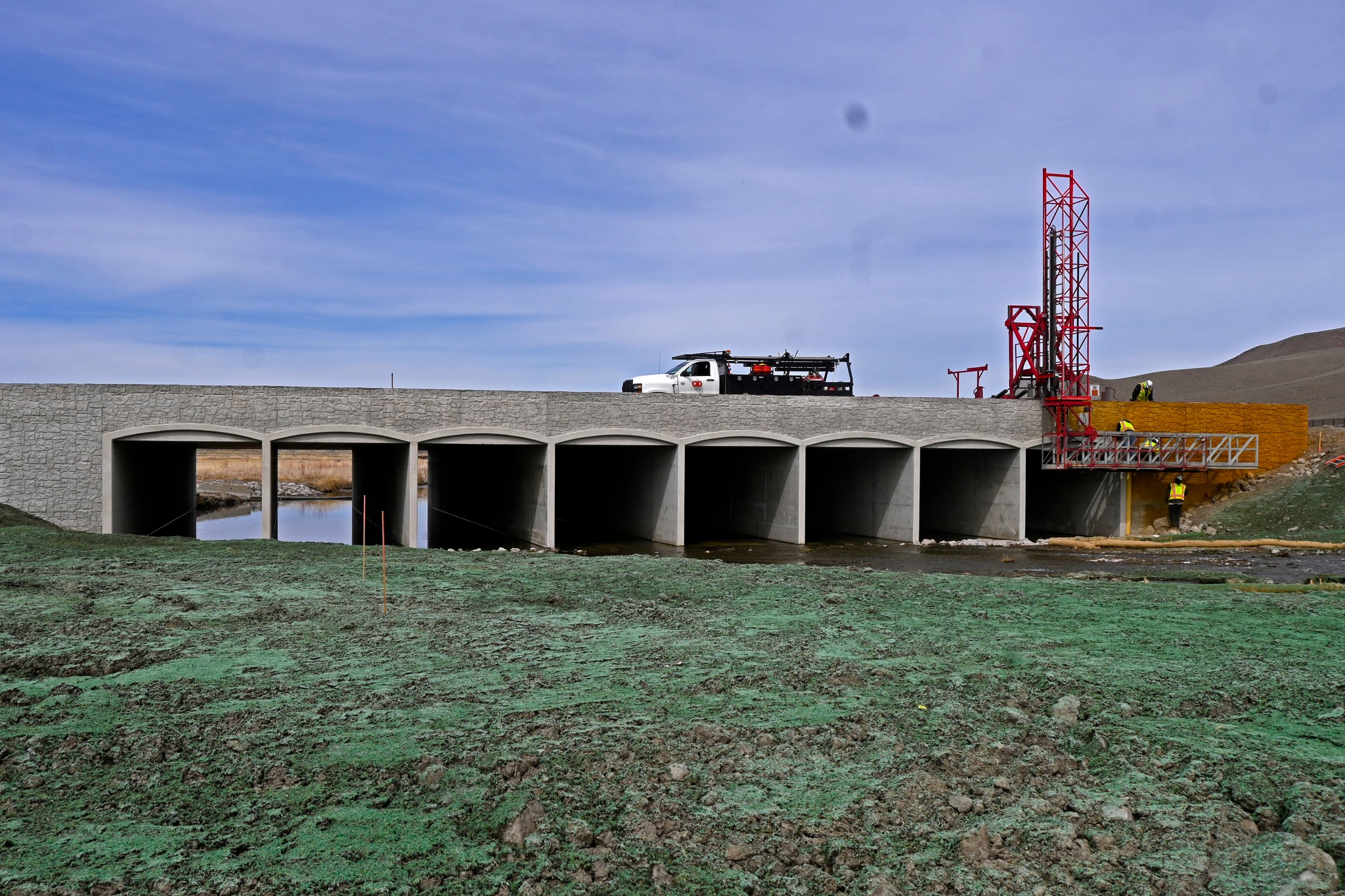 The new bridge crossing over Steamboat... - Q&D Construction | Facebook