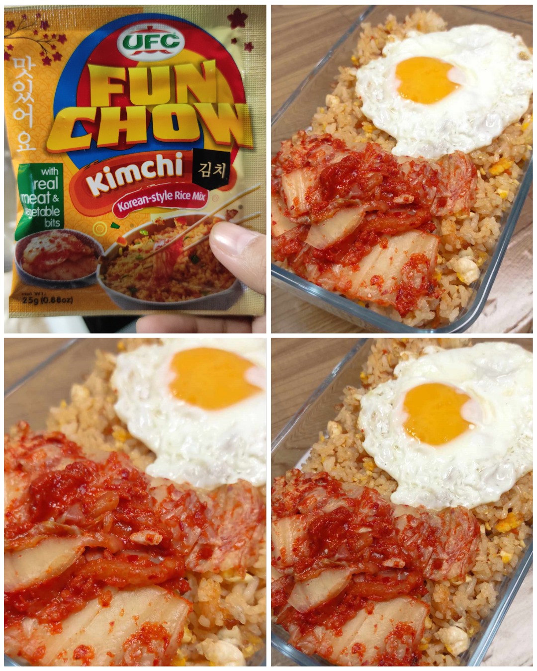 Pinoy - UFC Fun Chow Kimchi Style Rice Mix | Facebook