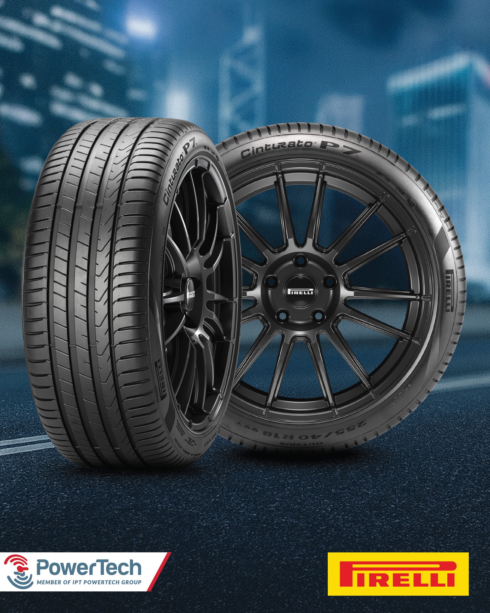 Power - A presence that isn’t demanded, but owned. 🔥 Cinturato™ P7C2 ...