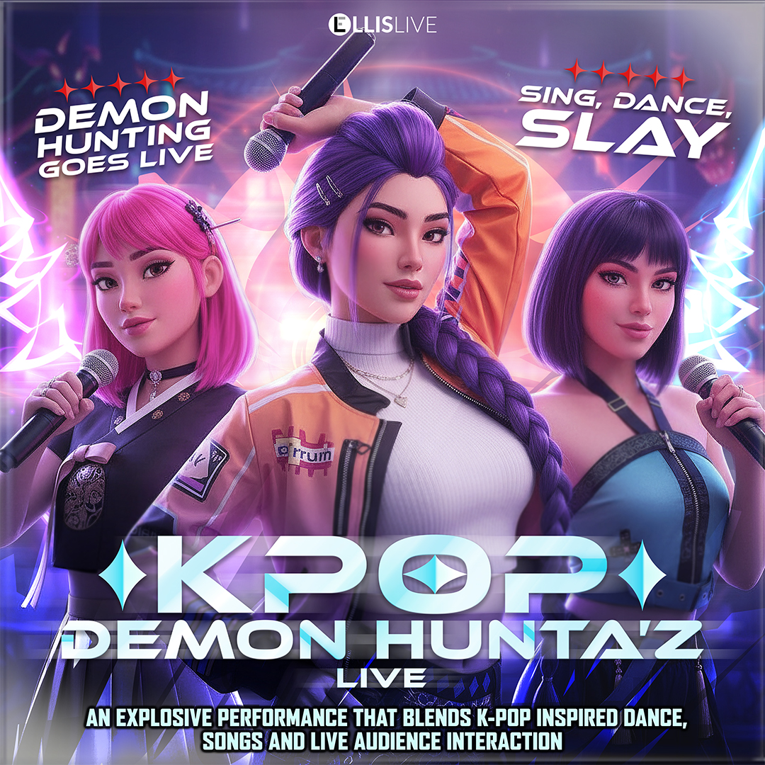 🚨 NEW SHOW ANNOUNCEMENT! KPOP Demon Hunta'z Live deliver a high