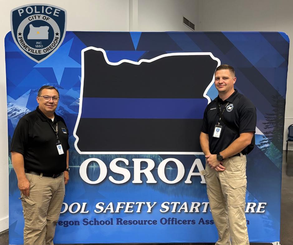 Prineville Police... - Prineville Police Department