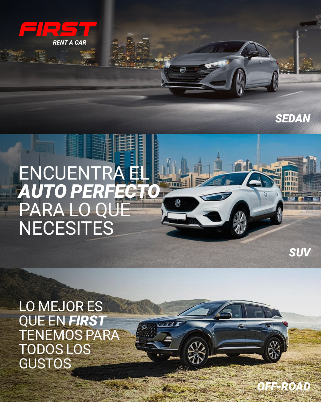First Rent a Car | Santiago