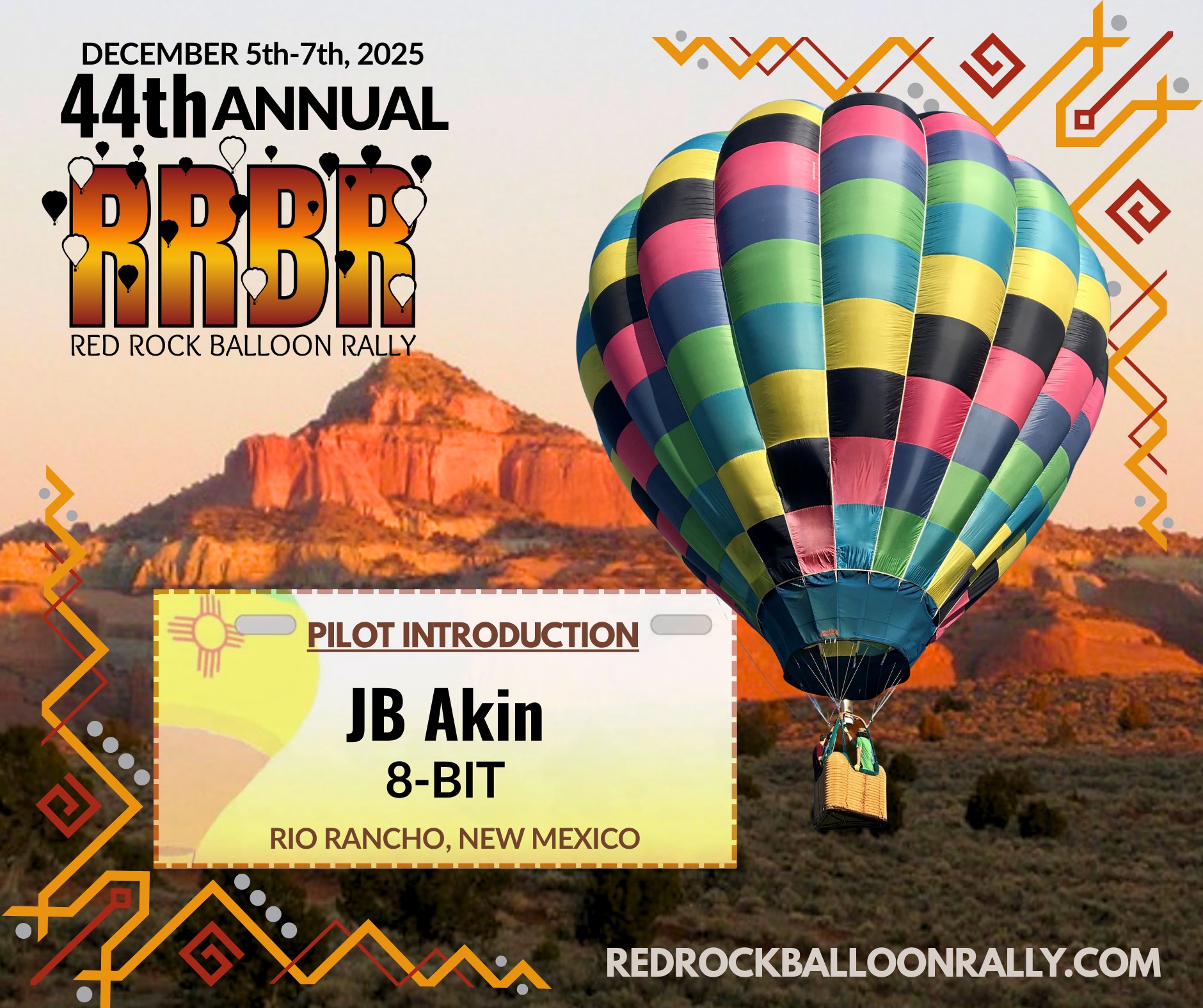 Red - Introducing JB Akin, pilot of 8-Bit, from Rio Rancho, New Mexico ...