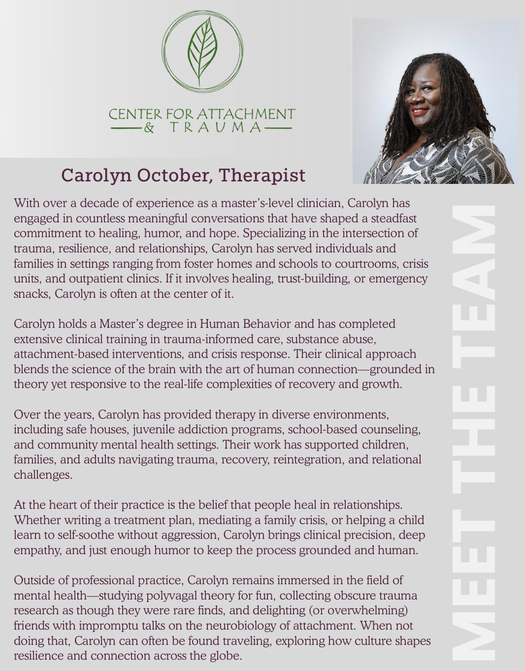 Center for Attachment & Trauma
