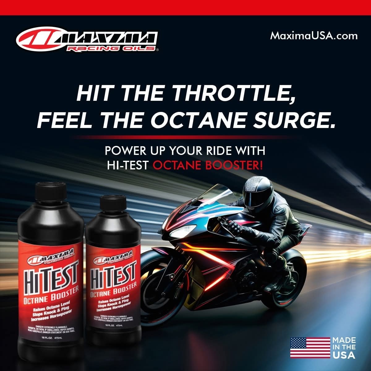 Maxima Octane Booster available now