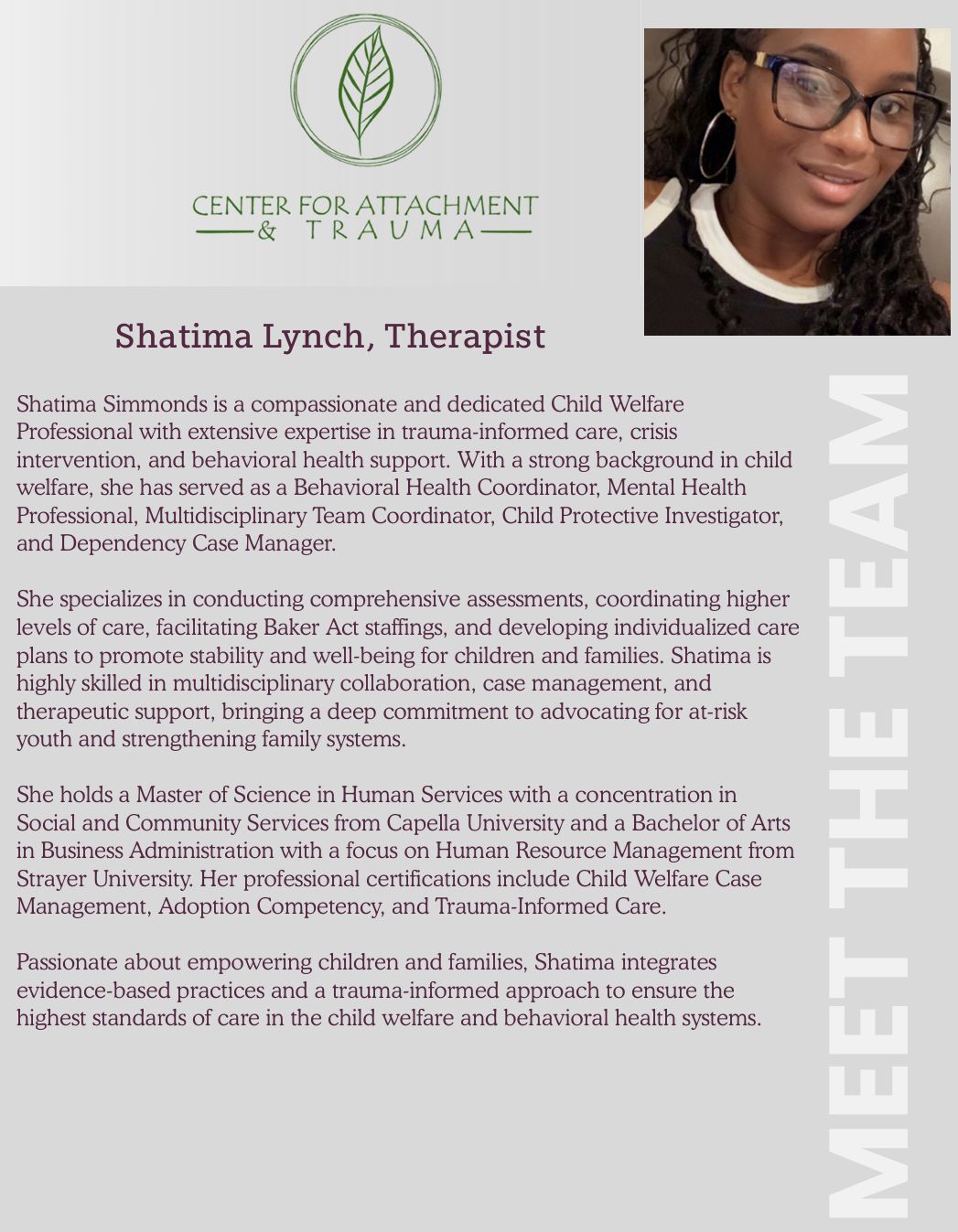 Center for Attachment & Trauma