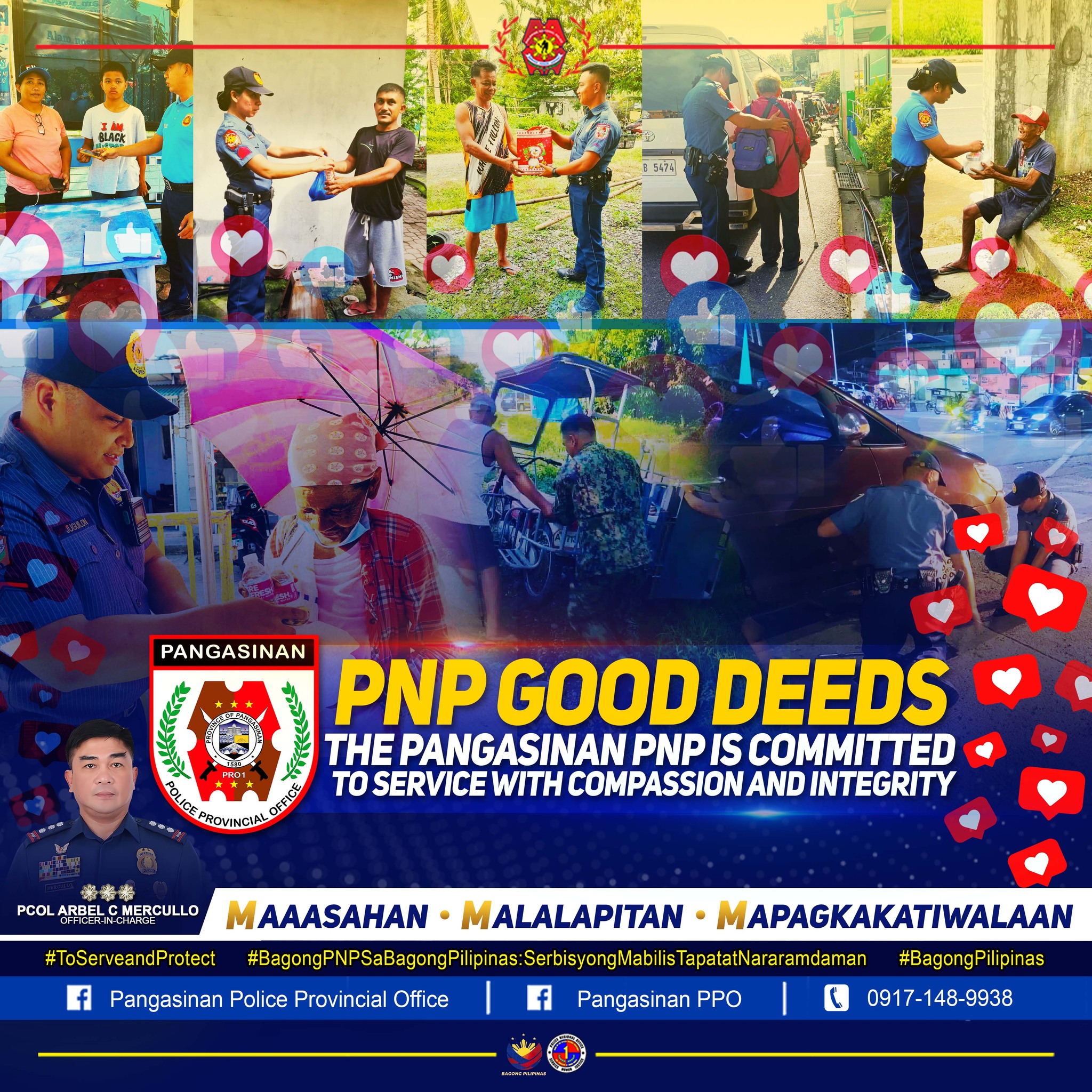 PNP - 𝐏𝐍𝐏 𝐆𝐎𝐎𝐃 𝐃𝐄𝐄𝐃𝐒 — 𝐓𝐡𝐞 𝐏𝐚𝐧𝐠𝐚𝐬𝐢𝐧𝐚𝐧 𝐏𝐍𝐏 𝐢𝐬 𝐂𝐨𝐦𝐦𝐢𝐭𝐭𝐞𝐝 𝐭𝐨 𝐒𝐞𝐫𝐯𝐢𝐜𝐞 𝐰𝐢𝐭𝐡 ...