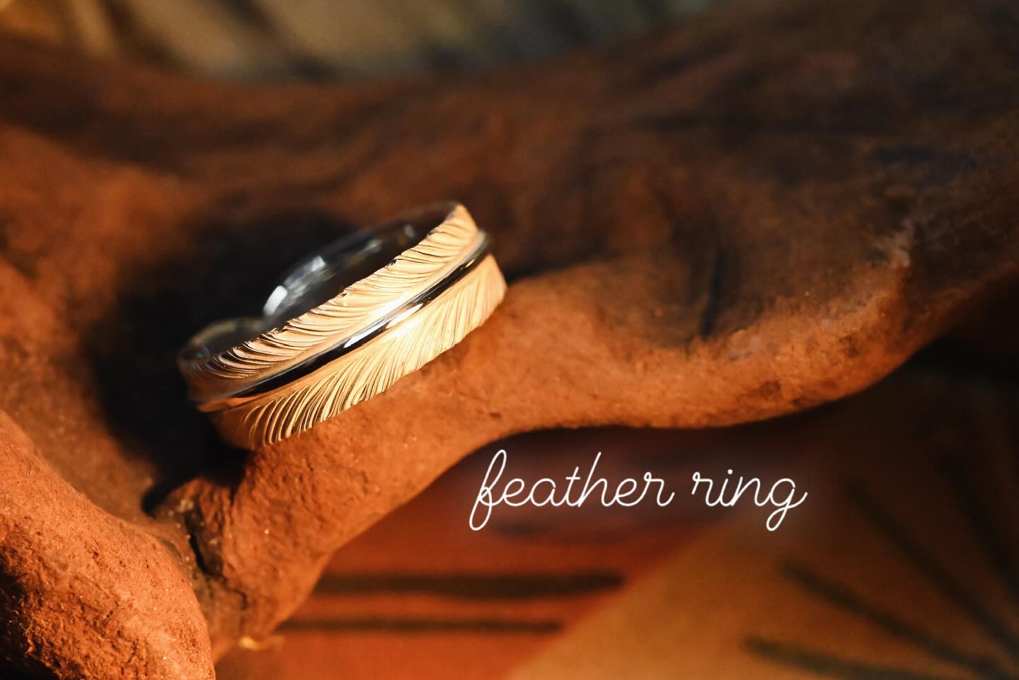 silver feather ring』 初めましてのオーダー? 羽根の指輪♪ 喜んで 