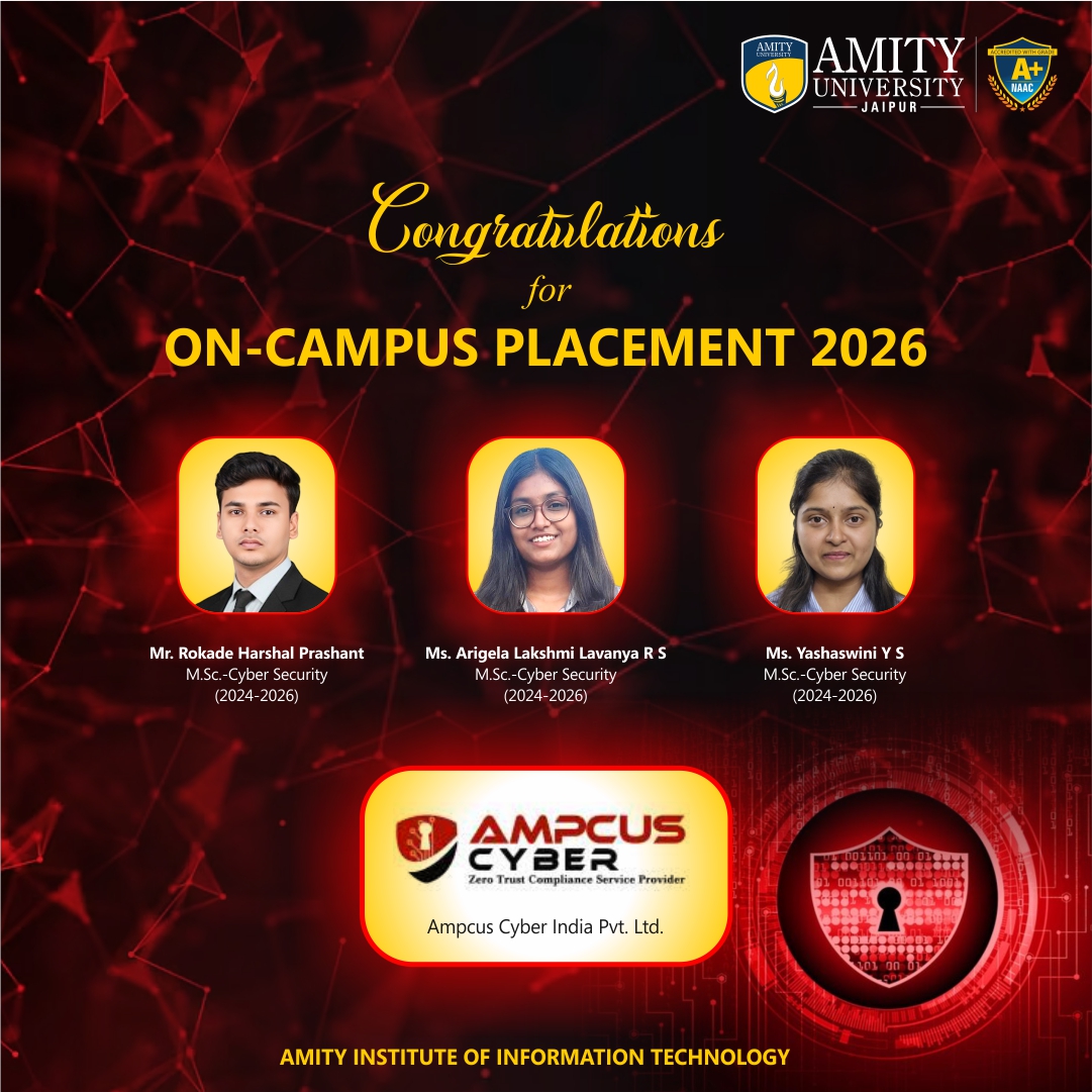 Amity - Huge congratulations to our brilliant students, Mr. Rokade ...