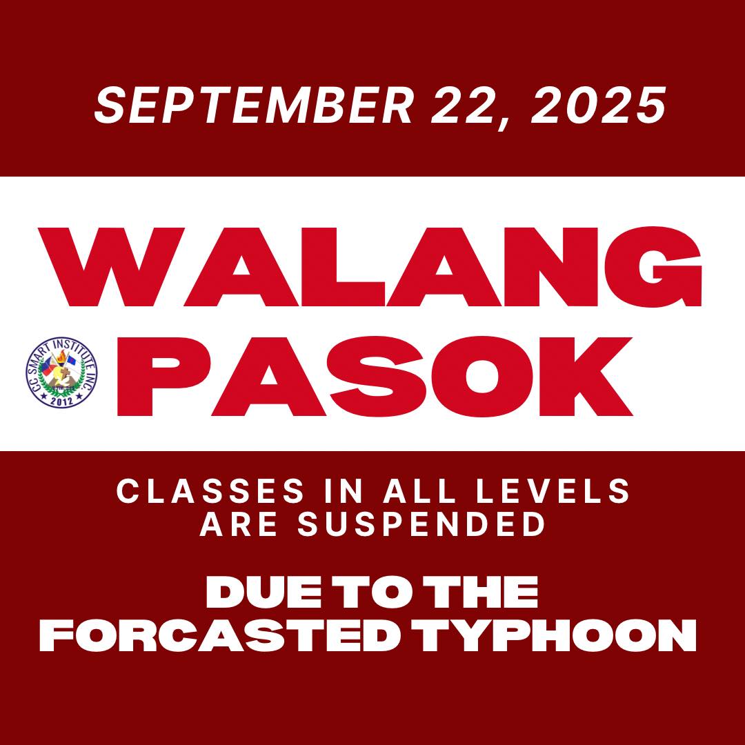 📣 Announcement 📣 In line with... - CC Smart Institute Inc. | Facebook