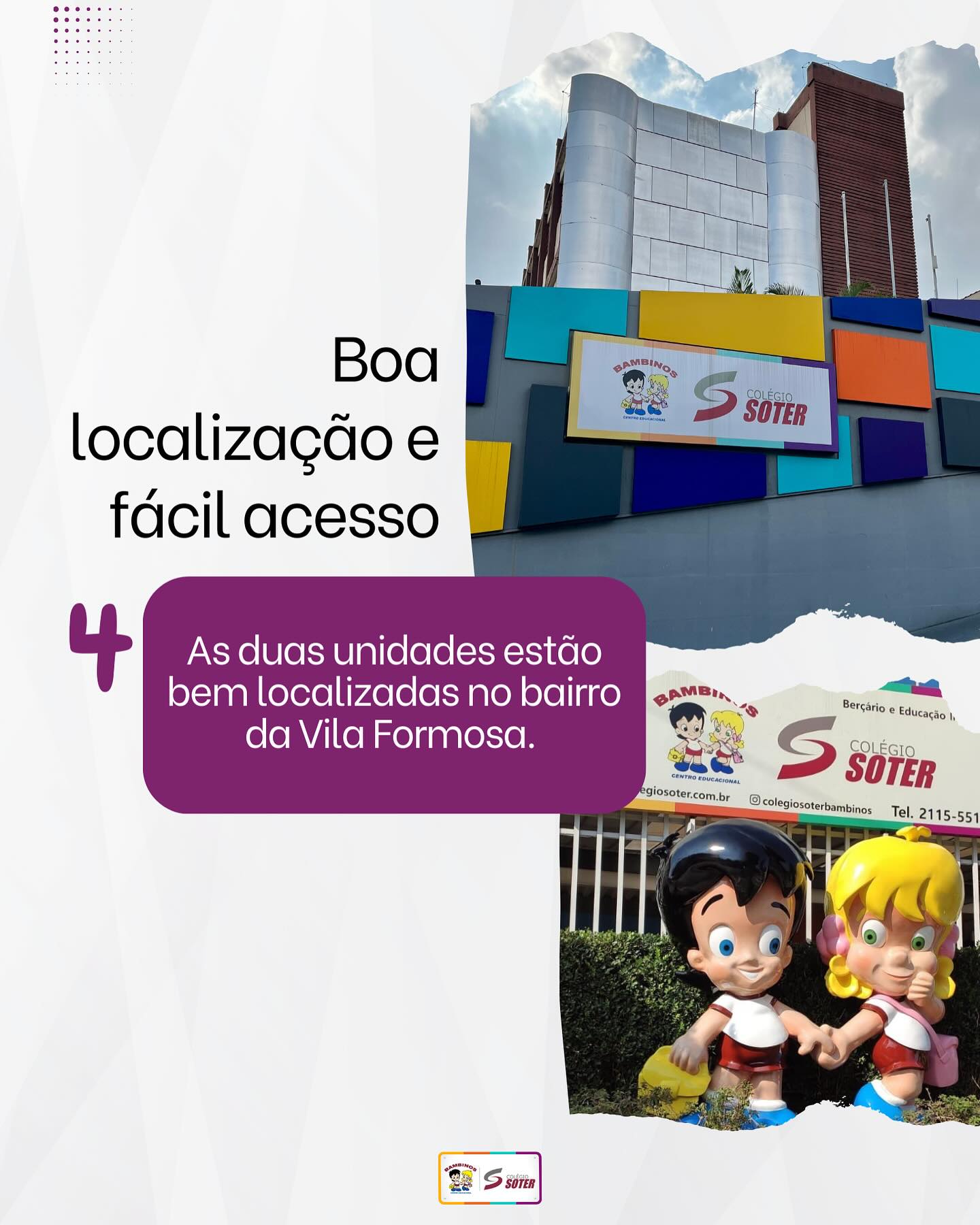 Colégio Soter Escola Bambinos | São Paulo SP