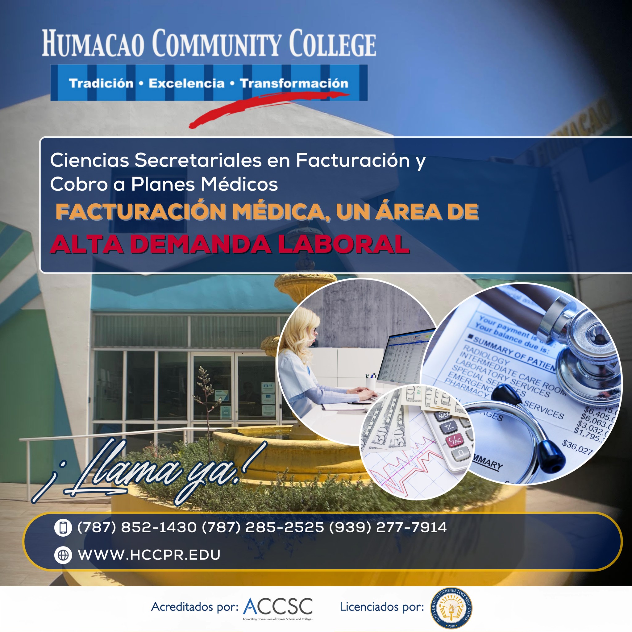 Humacao - 📋💼 La facturación médica es un área de alta demanda laboral ...