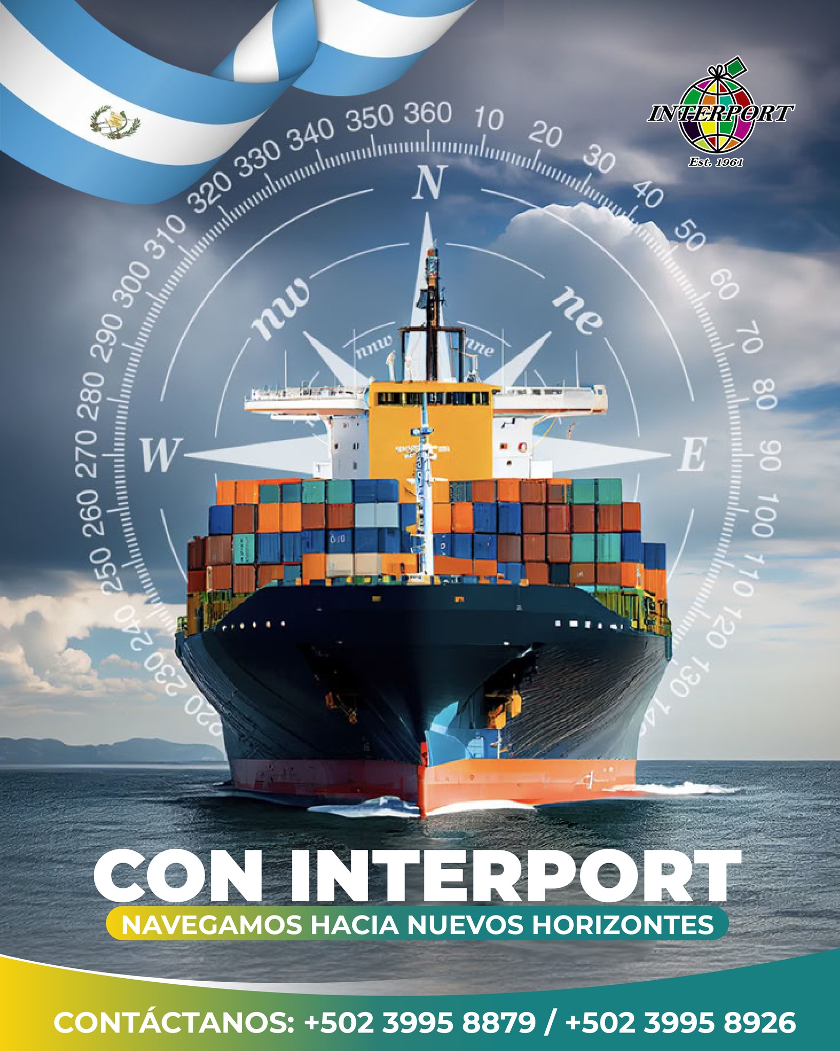 Interport - ¡Tu carga, nuestro compromiso! 🌎🚢 En Interport navegamos ...