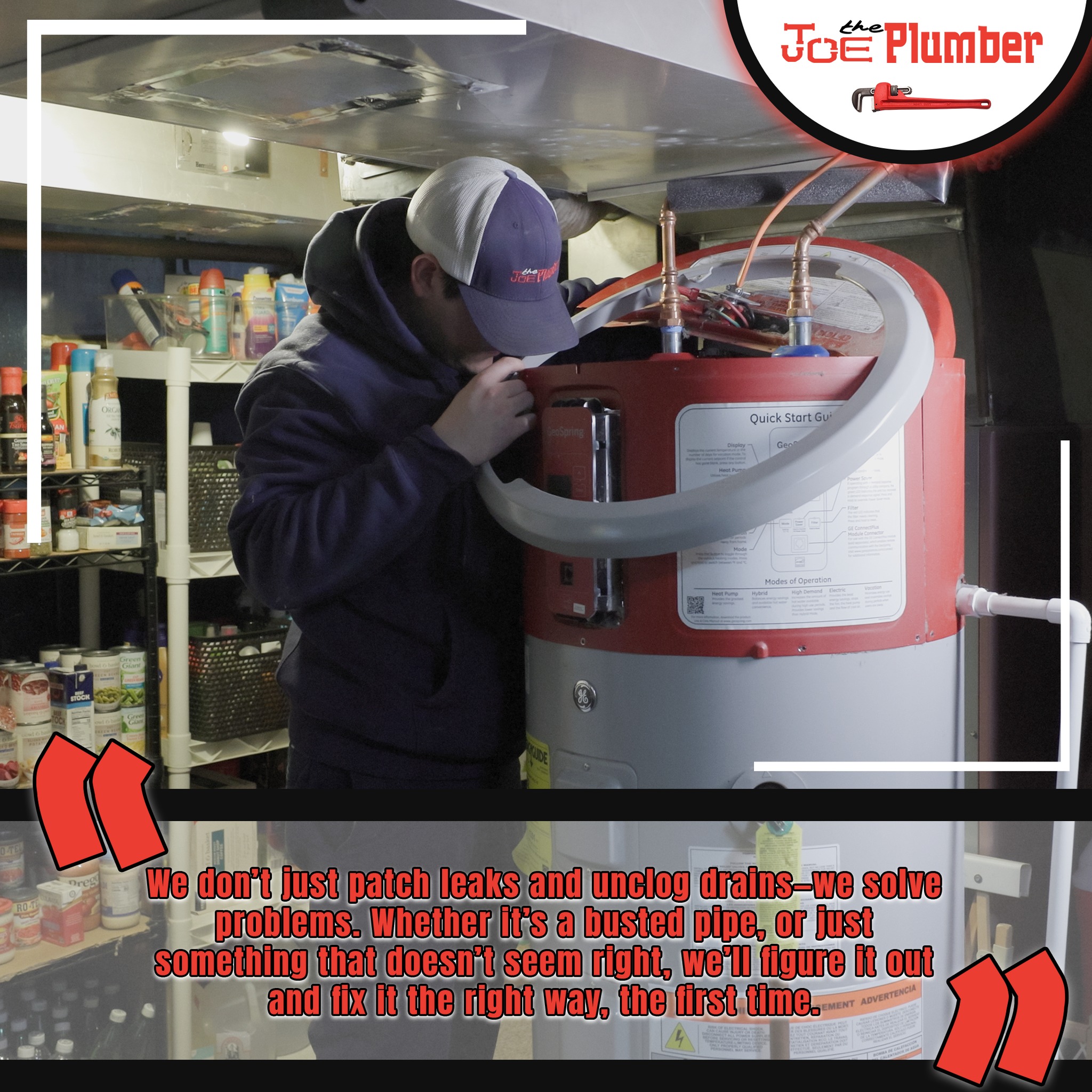 Joe - 🛠️ Meet the Problem-Solving Experts at Joe the Plumber! 🛠️ When ...