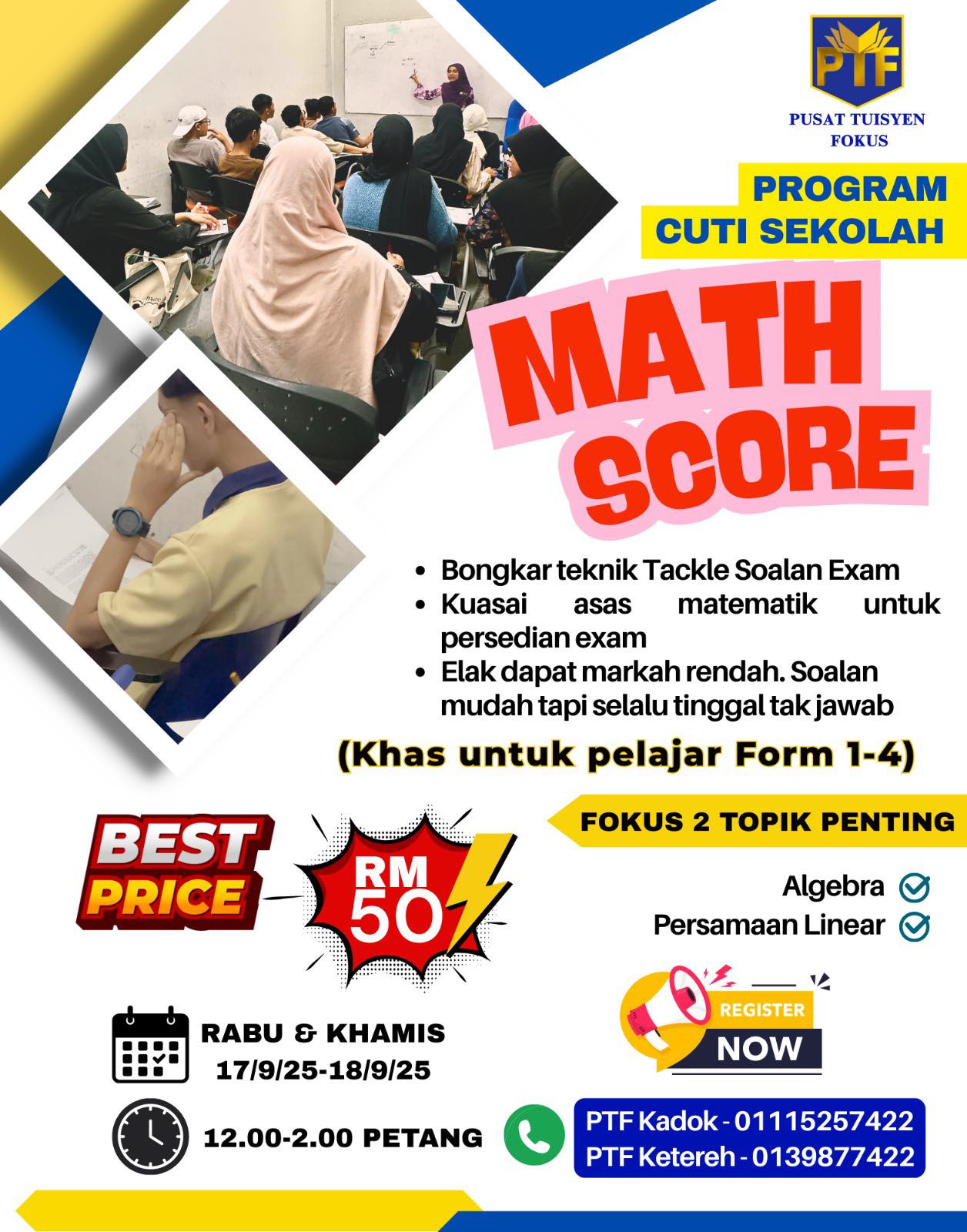 Pusat Tuisyen Fokus added a new photo. - Pusat Tuisyen Fokus