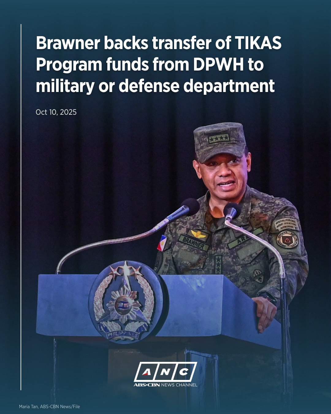 ANC 24/7 - Armed Forces of the Philippines chief General... | Facebook