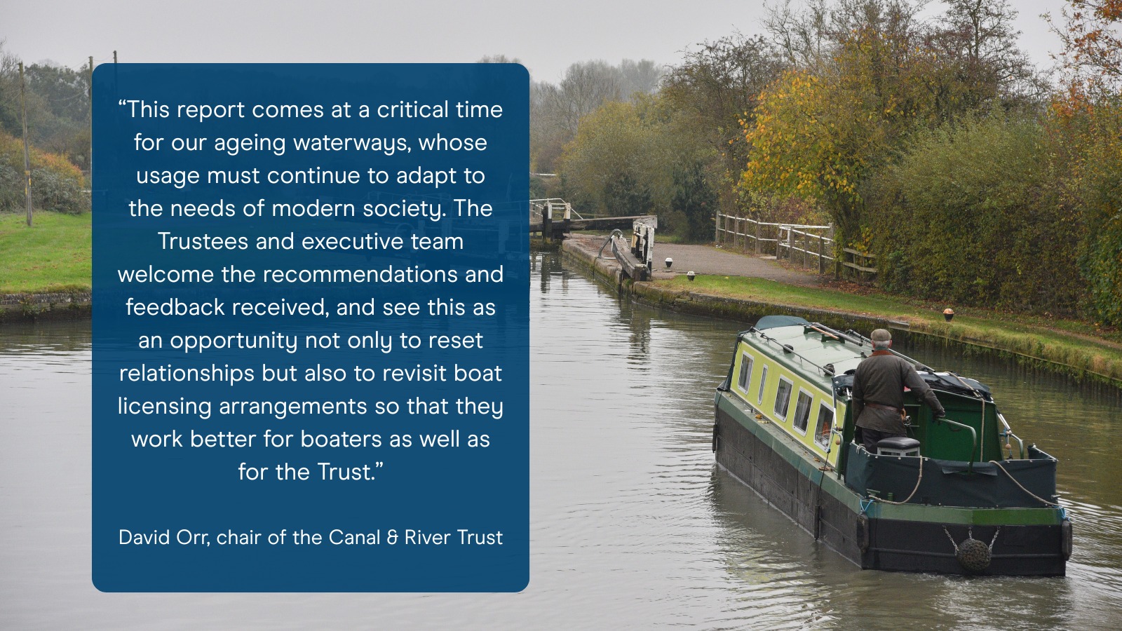 Canal - The report from the independent Commission set up to review the ...