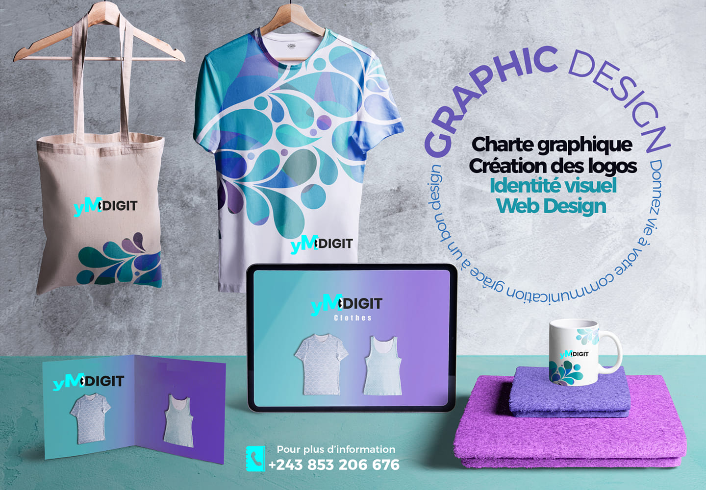 YmDigit - Une identité visuelle et une charte graphique à... | Facebook