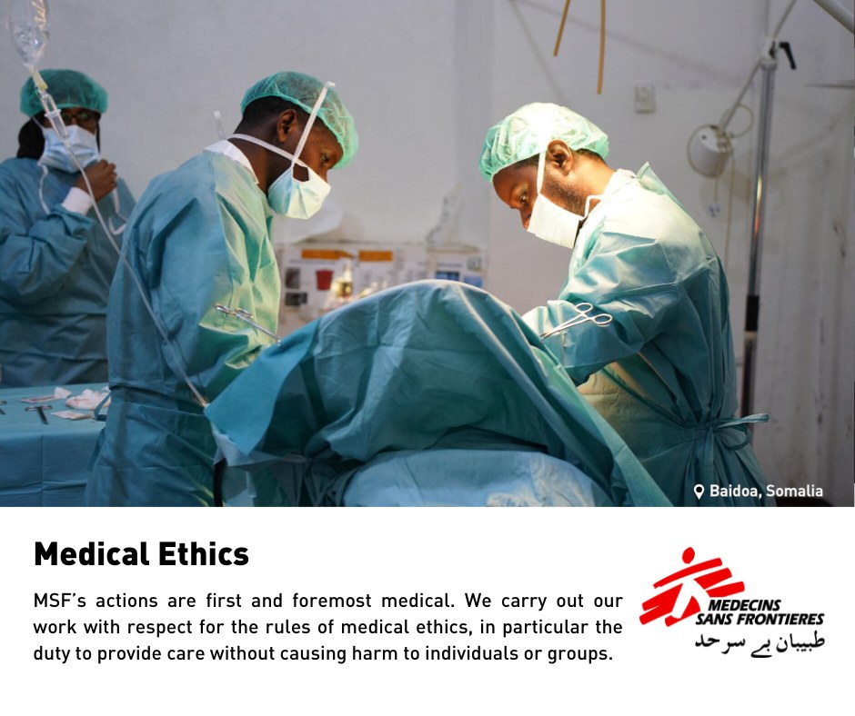 MSF - MSF’s actions are first and foremost medical. We respect patients ...