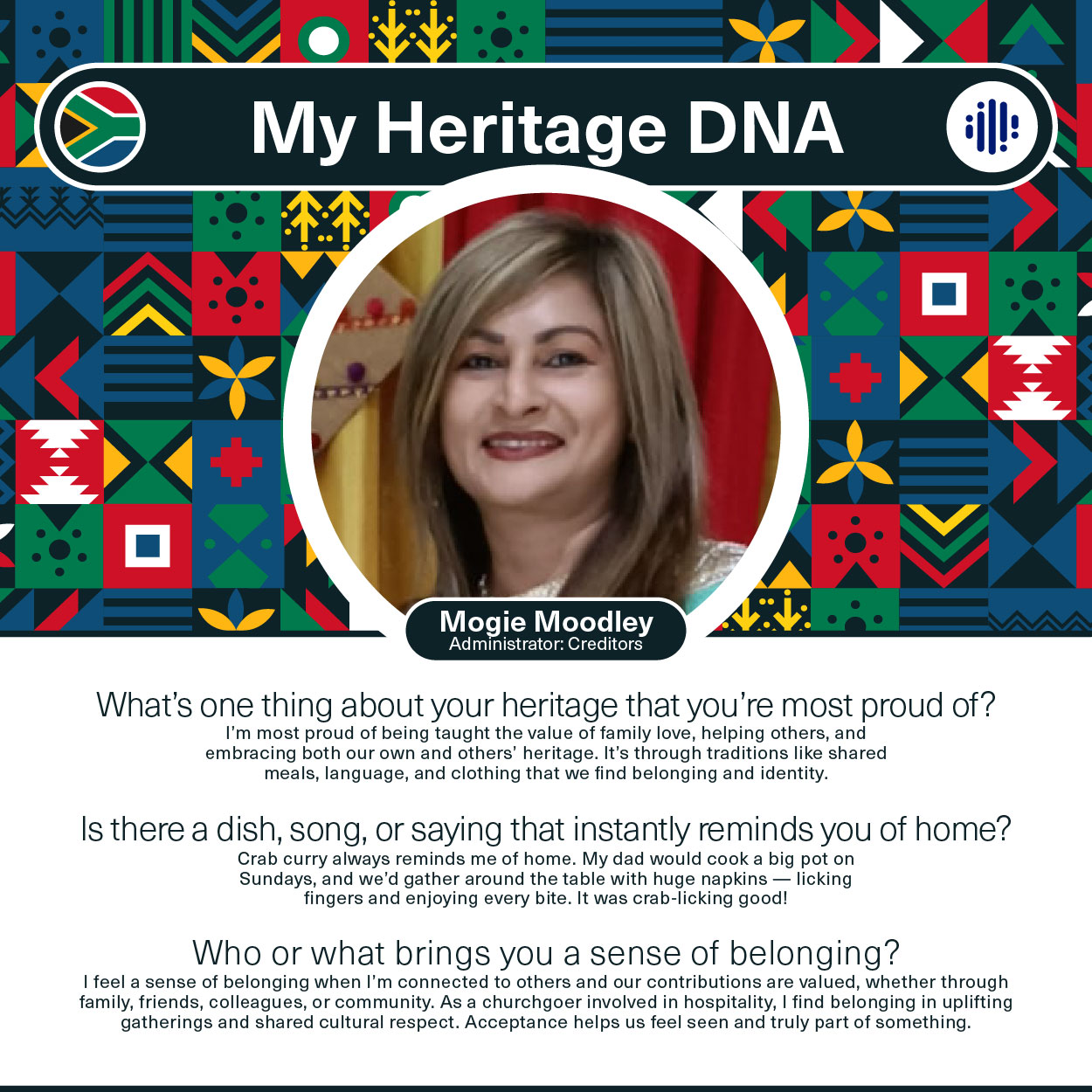 For Mogie, heritage is... - Innovation Group South Africa | Facebook