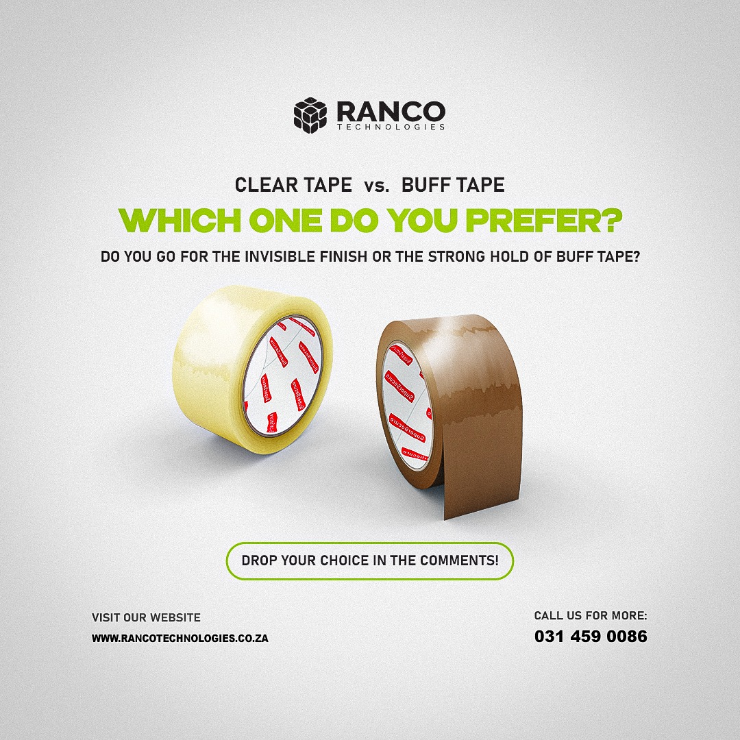 Ranco - 🚨 Tape Battle! 🚨 Clear vs. Buff – which one wins in your ...