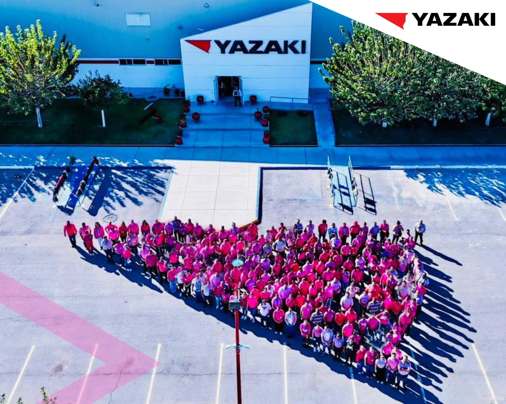 YNCA Stands Together for Breast... - Yazaki North America | Facebook