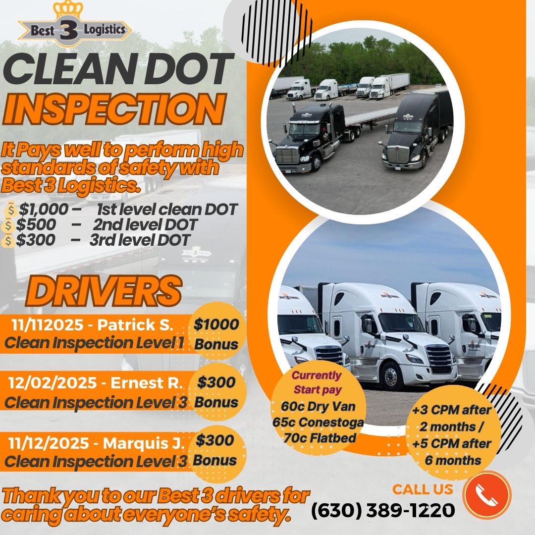 Best 3 Logistics, INC. added a... - Best 3 Logistics, INC.