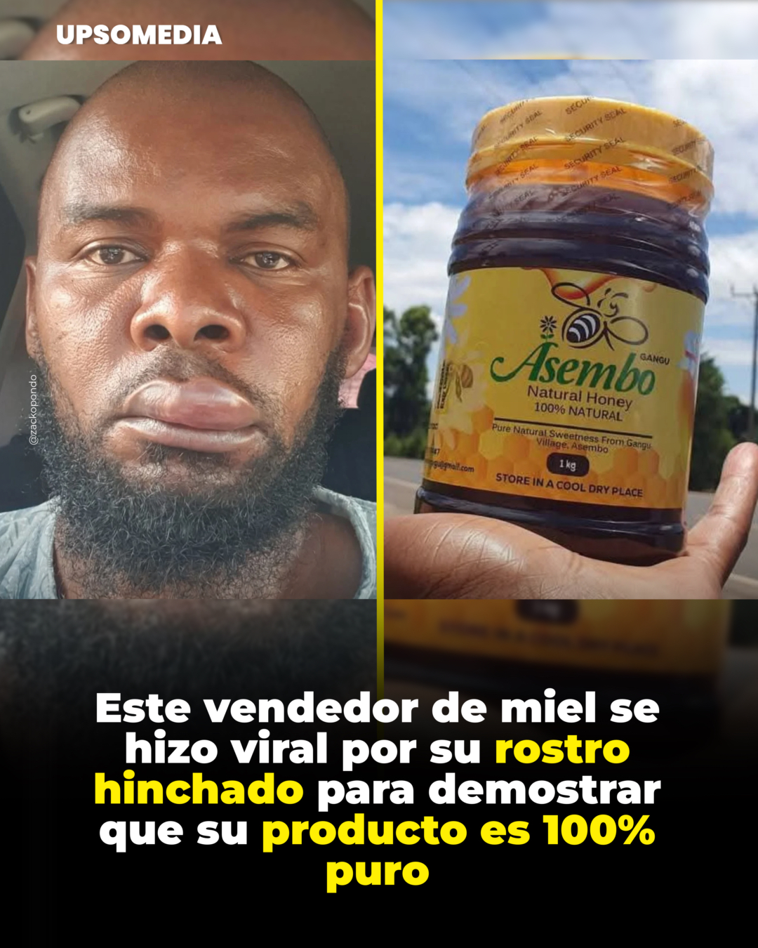 Mensajes - ¡Ejemplo de Marketing extremo! 🤯 Un apicultor de Asembo ...