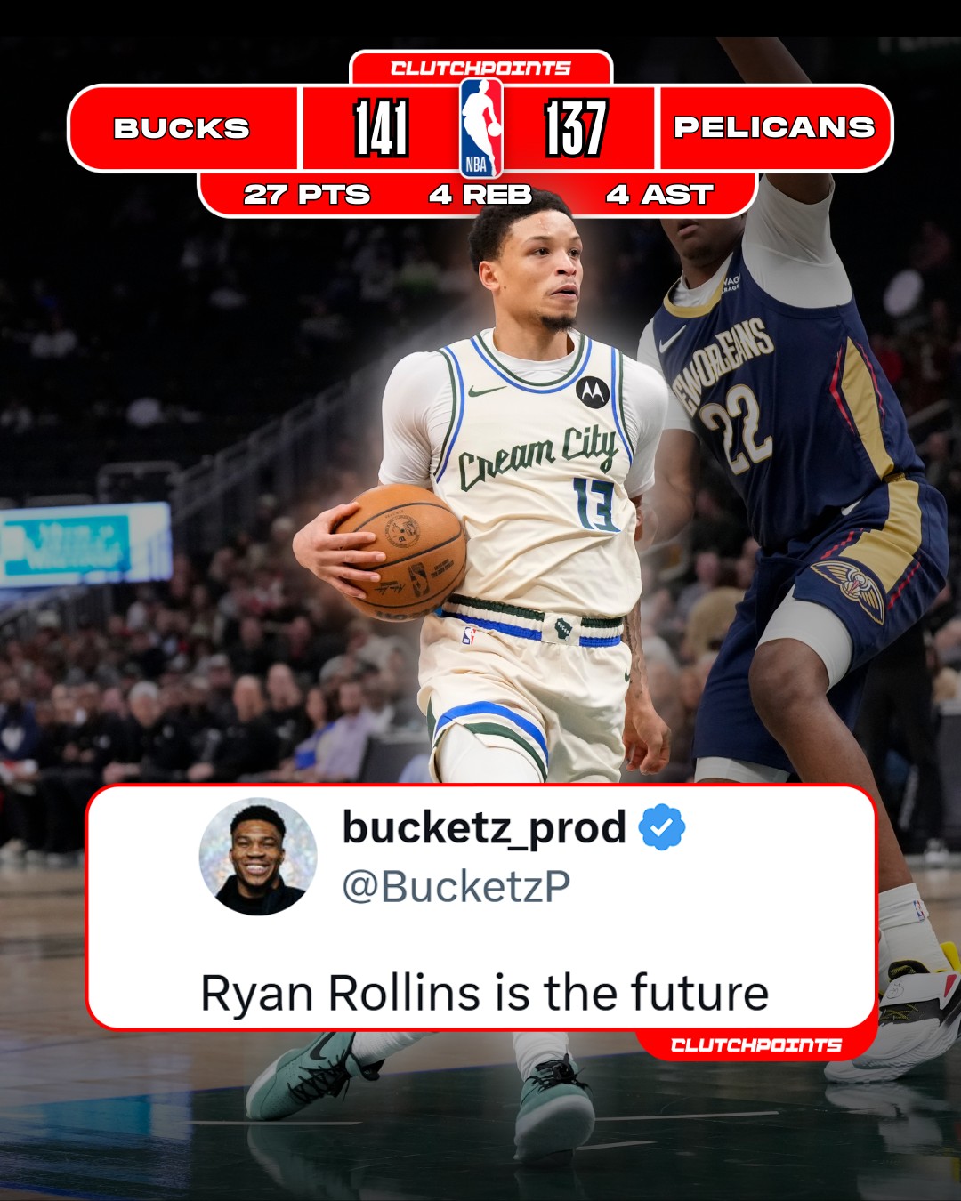 Bucks Nation - The Bucks steal the game in overtime over... | Facebook