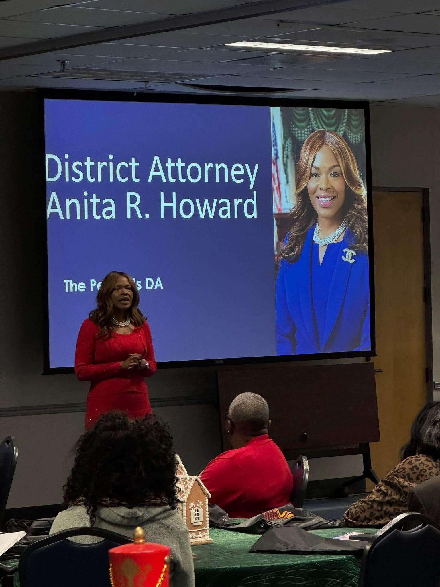 Macon Judicial Circuit District Attorney, Anita R. Howard
