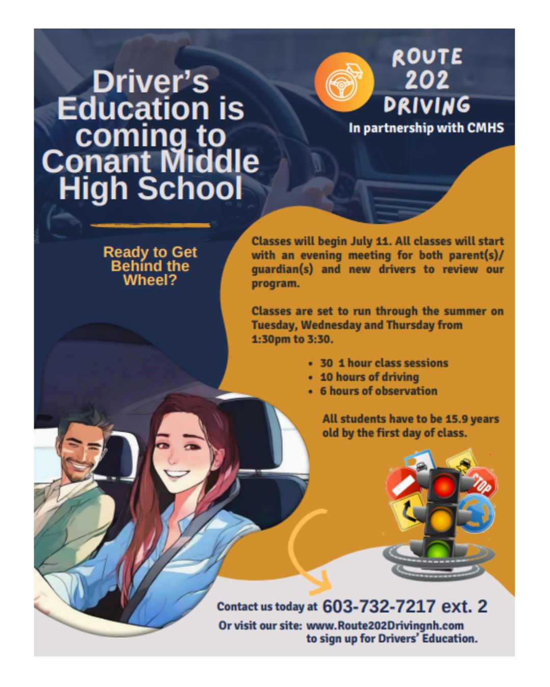 Jaffrey-Rindge - Driver's Education is coming to Conant Middle High ...